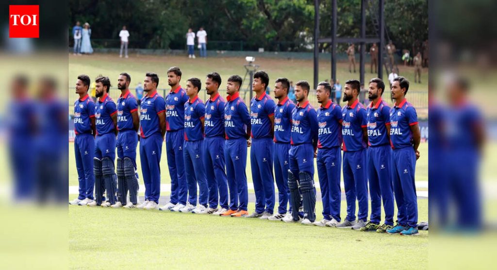 नेपाळने आयसीसी पुरुष T20 विश्वचषकासाठी संघ जाहीर केला