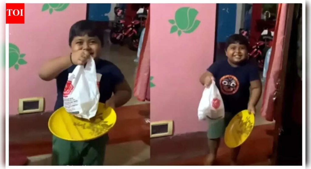 बिर्याणी ऑर्डर केल्यावर तरुणाचा आनंद व्हायरल; इंटरनेट त्याला ‘बिर्याणी पग्लू’ म्हणतो |
