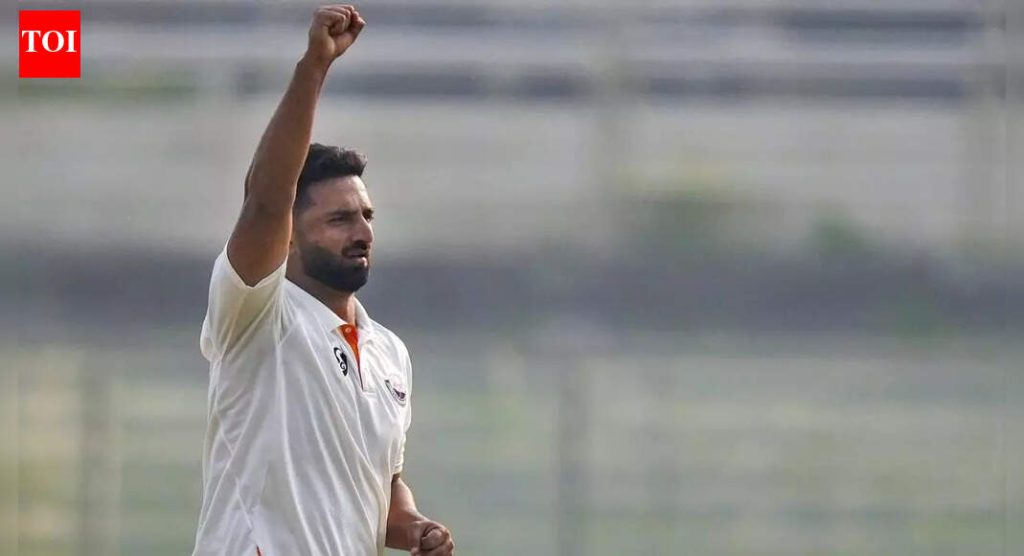 ८व्या क्रमांकावर चमत्कार: औकिब नबीने विजय हजारे ट्रॉफीमध्ये जम्मू-काश्मीरसाठी अकल्पनीय विजय मिळवला