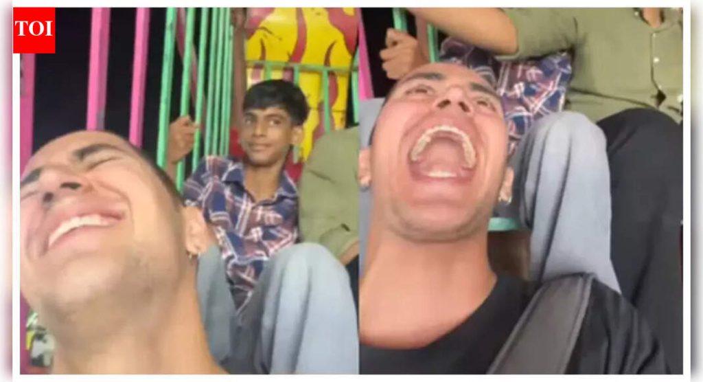 ब्रिटनचा माणूस स्थानिक भारतीय जत्रेत 80 रुपयांचा स्विंग सुरक्षेशिवाय चालवतो, त्याचा आनंददायक, पण भयानक अनुभव शेअर करतो, ‘मी इतका तणाव कधीच अनुभवला नव्हता….’