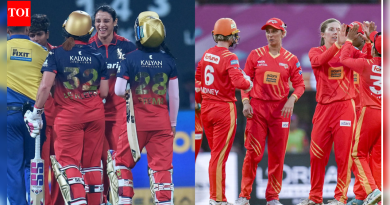 RCB W vs UPW W लाइव्ह स्कोअर, WPL 2026: स्मृती मंधानाच्या RCB ने मेग लॅनिंगच्या UP वॉरियर्स विरुद्ध बॅक टू बॅक विजय मिळवला