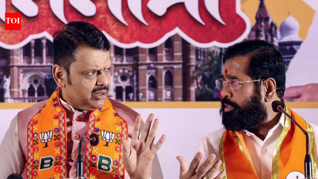 भाजपने शिंदे यांच्या पाठिंब्याने ठाकरेंना मुंबई आणि इतर 2 गडकोटातून पाडले; चार महापालिकांमध्ये काँग्रेस सर्वात मोठा पक्ष आहे