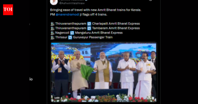3 अमृत भारत एक्सप्रेस गाड्यांना हिरवा झेंडा दाखविल्याने केरळसाठी रेल्वे कनेक्टिव्हिटीला चालना; मार्ग, थांबे आणि सर्व तपशील |