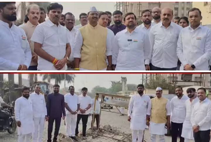 हिंदमाता भुयारी मार्ग ते स्वन्ननगरी रस्ता मार्गी. नगराध्यक्ष संतोष दाभाडे यांच्या पुढाकाराला यश