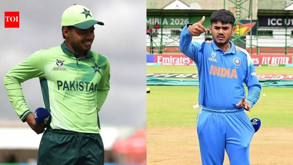भारत विरुद्ध पाकिस्तान थेट स्कोअर, U19 विश्वचषक 2026: बुलावायोमध्ये पाकिस्तानने नाणेफेक जिंकून भारताविरुद्ध क्षेत्ररक्षणाचा निर्णय घेतला