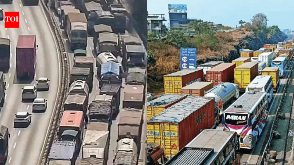 मुंबईकडे जाणारी वाहतूक पूर्णपणे थांबली: एक्स्प्रेस वेवर हजारो वाहनधारकांनी 32 तास वाहतूक दु:स्वप्न कसे सहन केले