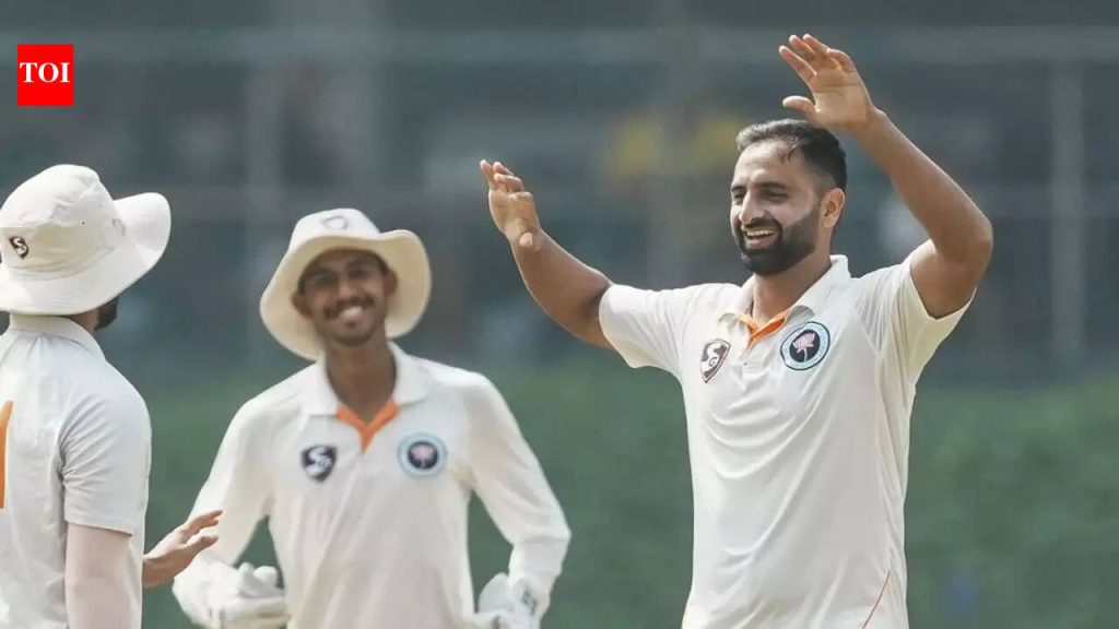 औकिब नबीच्या 12 विकेट्सने जम्मू-काश्मीरला रणजी ट्रॉफीच्या उपांत्य फेरीत प्रवेश दिला