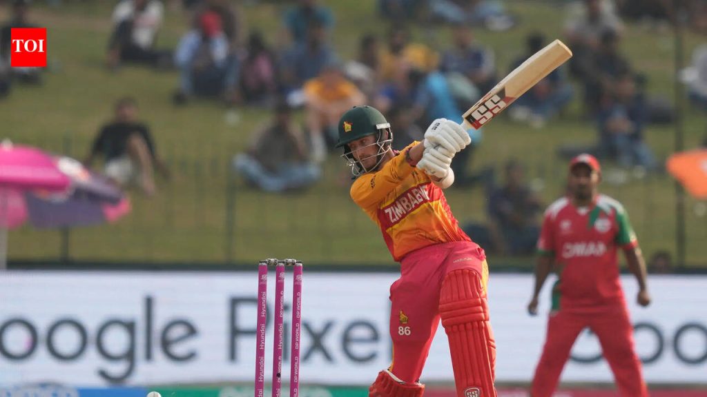 T20 विश्वचषक: झिम्बाब्वेचा ओमानवर आठ गडी राखून विजयी मोहिमेची सुरुवात
