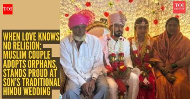 ‘सर्व मानव समान आहेत’: मुस्लिम जोडप्याने दोन अनाथ हिंदू मुलांना दत्तक घेतले—२० वर्षांनंतर, त्यांनी अभिमानाने आपल्या मुलाचे लग्न माणुसकीवर विश्वास पुनर्संचयित करणाऱ्या लग्नात केले.