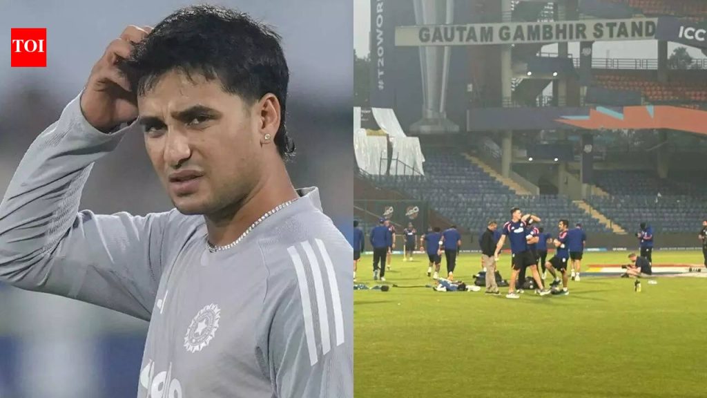 T20 विश्वचषक: नवी दिल्लीतील भारताच्या पहिल्या प्रशिक्षण सत्रात अभिषेक शर्मा नाही – याचे कारण येथे आहे