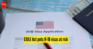 H-1B व्हिसा धोक्यात: यूएस कायदा निर्मात्याने EXILE कायदा आणला; भारतीय अर्जदारांसाठी याचा अर्थ काय |