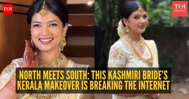 कासवू साडी: या काश्मिरी वधूने तिच्या मोठ्या दिवशी कासवू साडी नेसली आणि लोक वेड लागले |