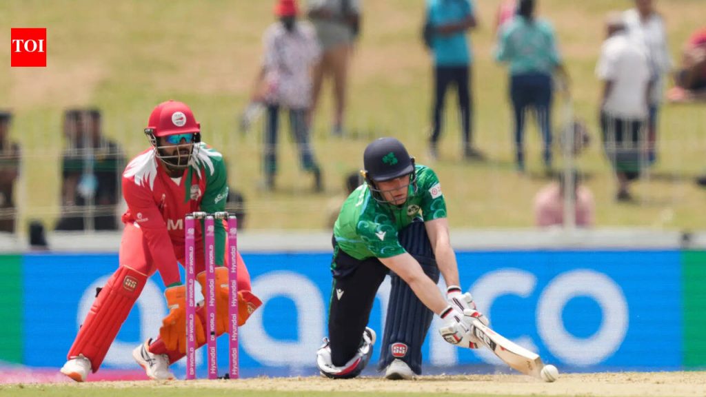 T20 विश्वचषक: लॉर्कन टकरच्या 94 च्या मदतीने आयर्लंडने ओमानवर 96 धावांनी विजय मिळवला.