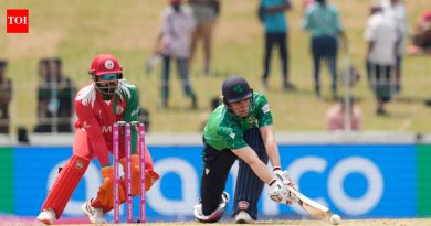T20 विश्वचषक: लॉर्कन टकरच्या 94 च्या मदतीने आयर्लंडने ओमानवर 96 धावांनी विजय मिळवला.