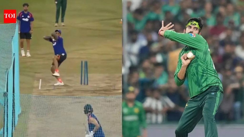 IND vs PAK: भारताचा कर्णधार सूर्यकुमार यादवने भारताच्या नेट दरम्यान पाकिस्तानचा फिरकी गोलंदाज उस्मान तारिकची नक्कल केली – पहा