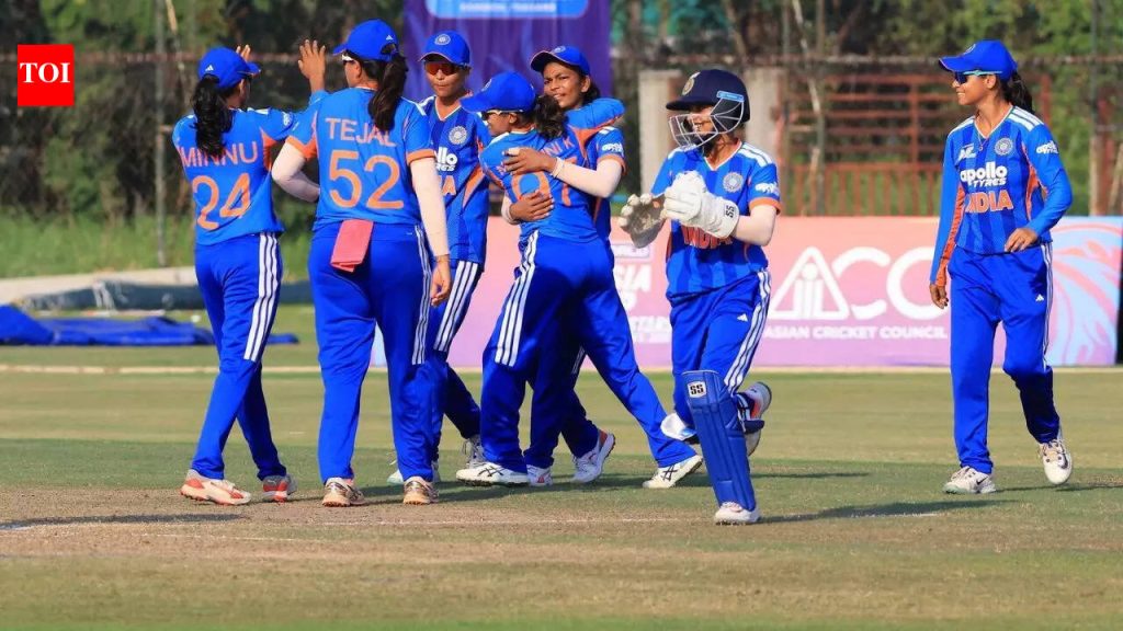 तेजल हसबनीसच्या भूमिकेत भारत अ ने बांगलादेश अ संघावर ४६ धावांनी मात करून महिला आशिया कप रायझिंग स्टार्स २०२६ चे विजेतेपद पटकावले