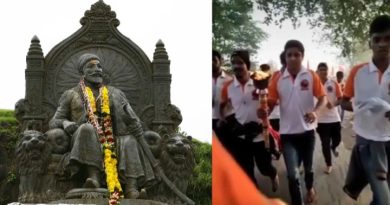 शिवतेजाचा महासंगम. तळेगाव दाभाडेत शिवज्योती स्वागतासाठी भव्य सोहळा