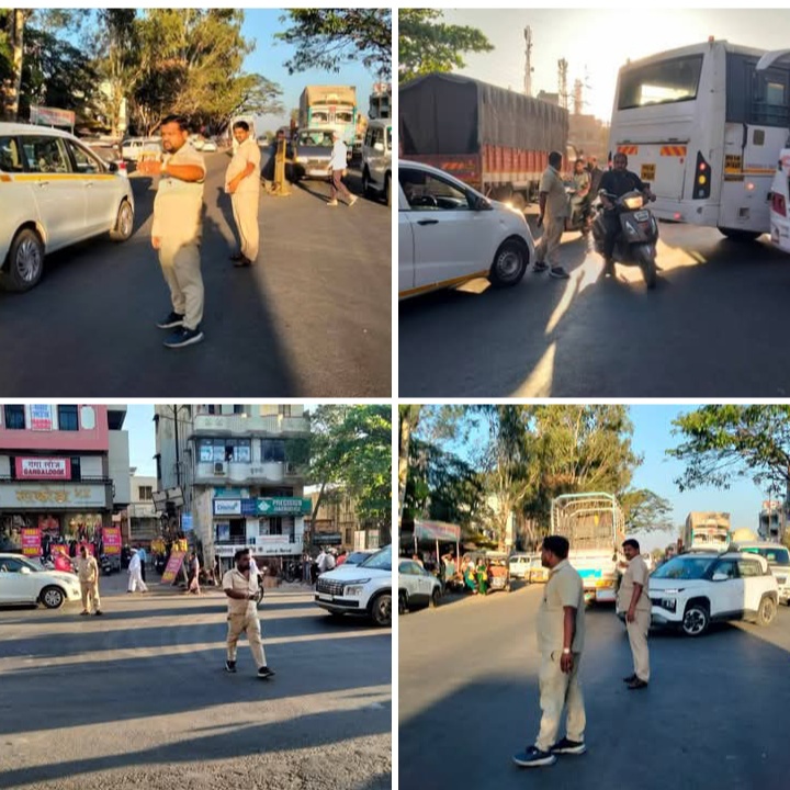 मानवतेचा जागता दीप वाहतूक कोंडीत अडकली रुग्णवाहिका रिक्षाचालक धावले मदतीला