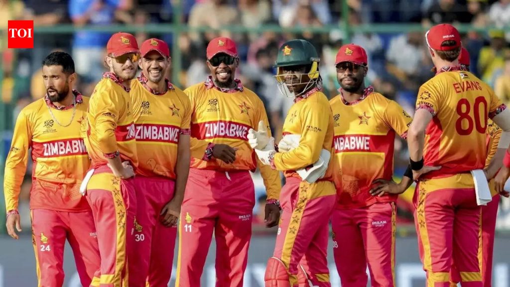 T20 विश्वचषक: मध्यपूर्वेतील हवाई क्षेत्र बंद झाल्याने झिम्बाब्वे भारतात अडकला