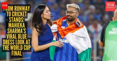 हार्दिक पांड्याच्या गर्लफ्रेंडवर सगळ्यांच्या नजरा! T20 विश्वचषक फायनलमध्ये माहीका शर्माचा आकर्षक ‘ब्लीड ब्लू’ लूक शो चोरून नेला