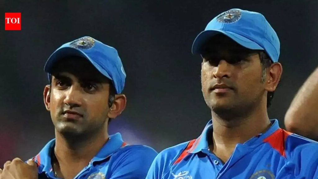 ‘तुम्हाला पाहून छान वाटले’: एमएस धोनीच्या व्हायरलनंतर गौतम गंभीरने प्रतिक्रिया दिली ‘कोच साहब तुमची स्माईल छान दिसते’ पोस्ट