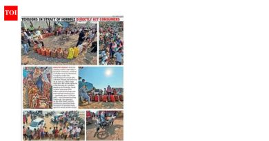केवळ गॅसच्या बाटलीसाठी तळपत्या उन्हात लांबच लांब रांगा रस्त्याच्या कडेला असलेल्या चहा विक्रेत्याला व्यवसायाची संधी देते