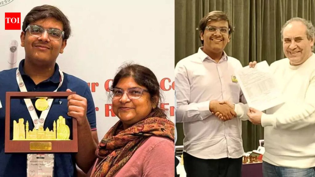 आईने नोकरी सोडली, मुलाने इतिहास लिहिला: 16 वर्षीय मयंक चक्रवर्ती ईशान्येचा पहिला जीएम कसा बनला
