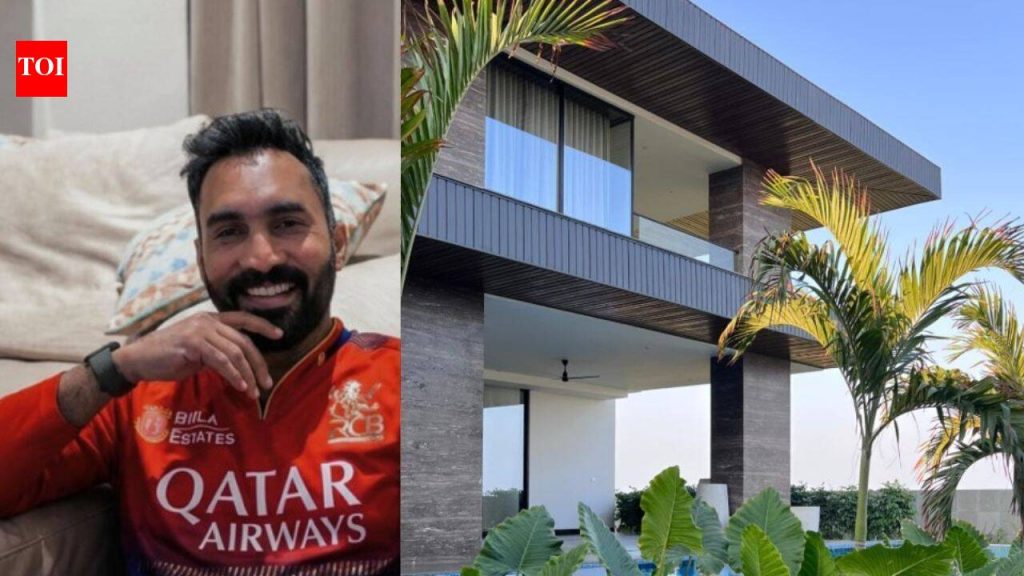दिनेश कार्तिकचा चेन्नईतील सुपरस्टार रजनीकांतचा शेजारी असलेला स्व-डिझाइन केलेला बंगला ₹ 10 कोटींचे क्रीडा अभयारण्य आहे