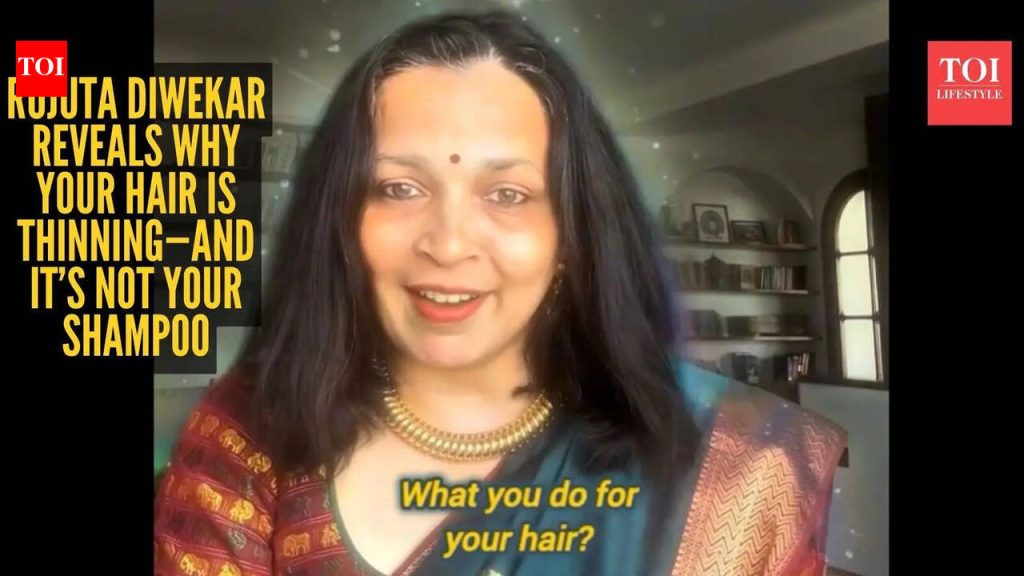 केस गळणे थांबत नाही का? रुजुता दिवेकर म्हणते की ही रोजच्या जेवणाची चूक कारण असू शकते