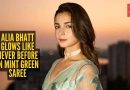 आलिया भट्टचा मिंट ग्रीन साडीचा लूक खूप स्वप्नवत आहे, चाहते तिला डिस्ने राजकुमारी म्हणत आहेत