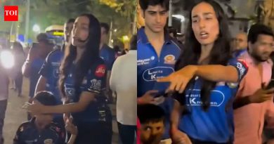 ‘अगस्त्या, तू ठीक आहेस ना?’ मुंबई इंडियन्सच्या विजयानंतर हार्दिक पांड्याची गर्लफ्रेंड माहिका शर्मा छायाचित्रकारांवर ताव मारते – पहा