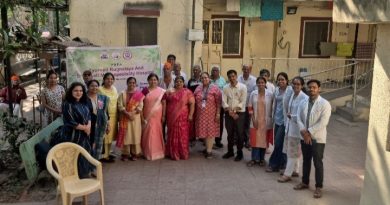 तळेगाव दाभाडे येथे वानप्रस्थाश्रमात मोफत आरोग्य तपासणी शिबिर