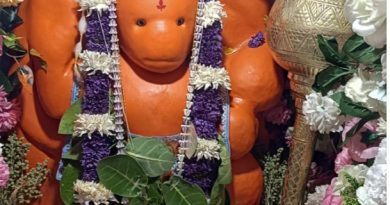 विजय मारुती खिंड मंदिरात हनुमान जन्मोत्सवाची भक्तीमय पहाट; महाअभिषेकाने दुमदुमले दैवी वातावरण