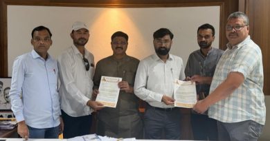 तळेगावातील श्री शिवशंभू स्मारक संस्थेकडून अनियंत्रित व्यावसायिकांविरोधात कठोर कारवाईची मागणी