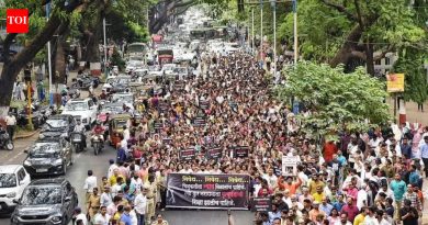 नसरापूर येथील 3 वर्षीय बलात्कार, खून पीडितेला न्याय मिळावा यासाठी शेकडो जण