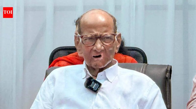 केंद्राने एनईईटीसाठी एआयचा वापर केला असता, तर त्यांना कोणत्याही समस्येचा सामना करावा लागला नसता: शरद पवार | पुणे बातम्या केंद्राने एनईईटीसाठी एआयचा वापर केला असता, तर त्यांना कोणत्याही समस्येचा सामना करावा लागला नसता: शरद पवार | पुणे बातम्या