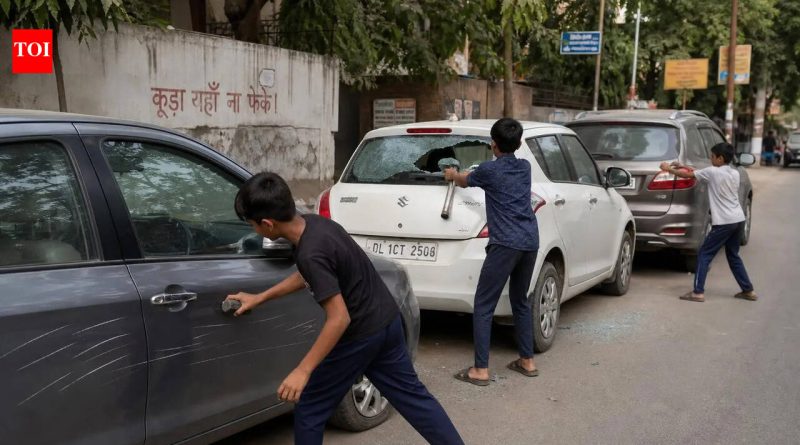 लोहेगाव येथे तोडफोड, पाच वाहनांचे नुकसान पुणे बातम्या लोहेगाव येथे तोडफोड, पाच वाहनांचे नुकसान पुणे बातम्या