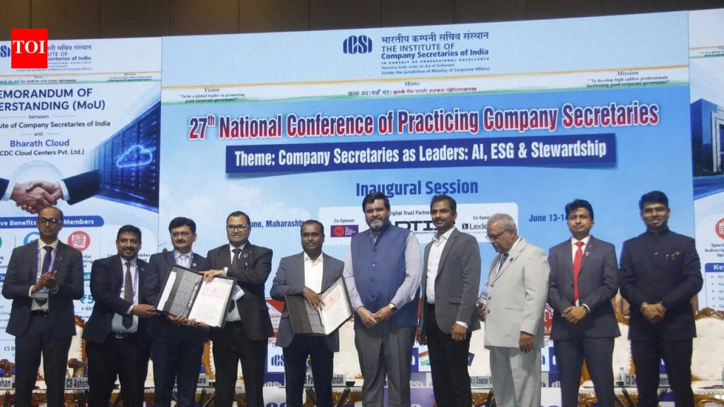 ICSI-BharathCloud भागीदारीचा फायदा कंपनी सचिवांना होईल