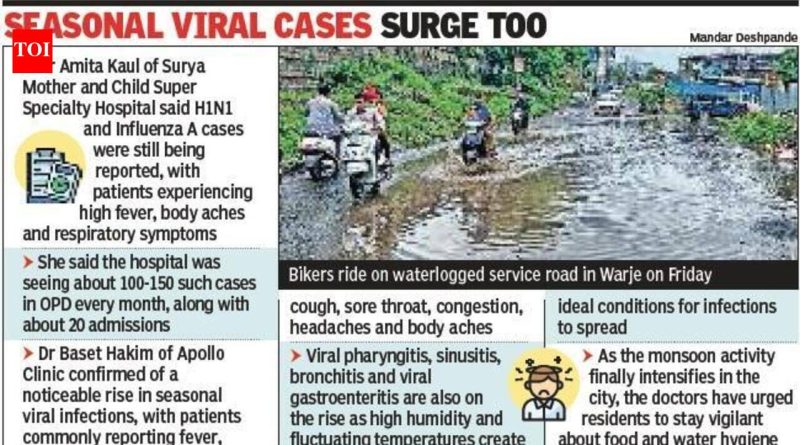 पाण्याच्या कमतरतेमुळे पुण्यात टायफॉइड, आतड्यांसंबंधी संसर्ग वाढला, डॉक्टरांचे म्हणणे पीएमसी टॅलीपेक्षा जास्त प्रकरणे असण्याची शक्यता | पुणे बातम्या पाण्याच्या कमतरतेमुळे पुण्यात टायफॉइड, आतड्यांसंबंधी संसर्ग वाढला, डॉक्टरांचे म्हणणे पीएमसी टॅलीपेक्षा जास्त प्रकरणे असण्याची शक्यता | पुणे बातम्या