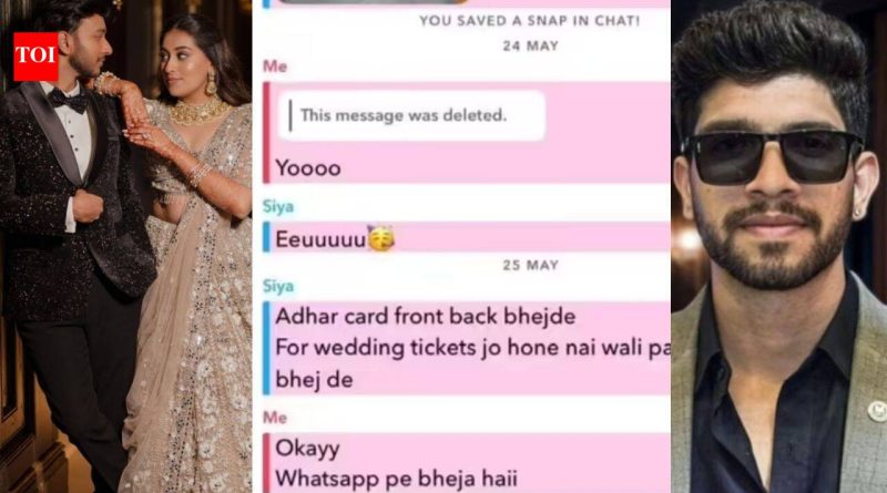 केतन अग्रवालच्या हत्येतील ‘स्नॅपचॅट’ क्लू: सिया गोयलने चेतनला दोष दिल्याच्या काही दिवसांनंतर, तिच्या ‘मजकूर’मध्ये नवीन ट्विस्ट जोडला गेला | पुणे बातम्या