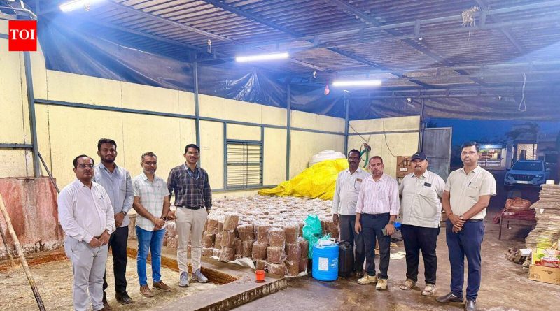 पुणे एफडीएने 35 लाख रुपयांचा भेसळयुक्त गूळ आणि तूप जप्त केले | पुणे बातम्या