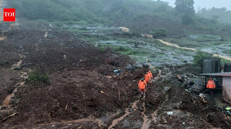 जिल्ह्यातील 72 भूस्खलन प्रवण गावांपैकी केवळ 44 गावांसाठी पुनर्स्थापना मंजूर पुणे बातम्या