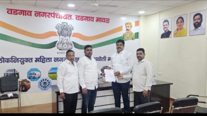 मोरया चौकात सीसीटीव्ही व ओपन जिमची नागरिकांची मागणी: वडगाव मावळ नगरपंचायतीला निवेदन