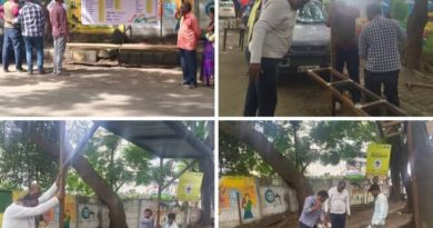 तळेगाव दाभाडे येथे लोकसहभागातून बसथांबा:नागरिकांनी दिला प्रशासनाला कृतीचा धडा