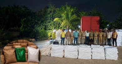 खताच्या गोण्यांआड गुटख्याचा काळा खेळ!शिरगाव पोलिसांचा गुटखा तस्करांना दणका: ७९ लाख ४६ हजारांचा मुद्देमाल जप्त, चालक अटकेत