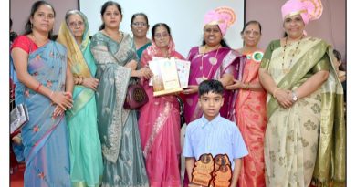 सात हजार विद्यार्थ्यांच्या कलागुणांचा गौरव:कै  सूर्यकांत काका वाळुंज स्मृती चित्रकला स्पर्धेचा बक्षीस वितरण समारंभ उत्साहात