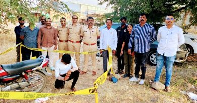 तळेगाव एमआयडीसी पोलिसांची बधलवाडीत कारवाई; ५८९ ग्रॅम गांजासह दुचाकी जप्त: ५९ हजार ४५० रुपयांचा मुद्देमाल हस्तगत; एनडीपीएस कायद्यान्वये गुन्हा दाखल
